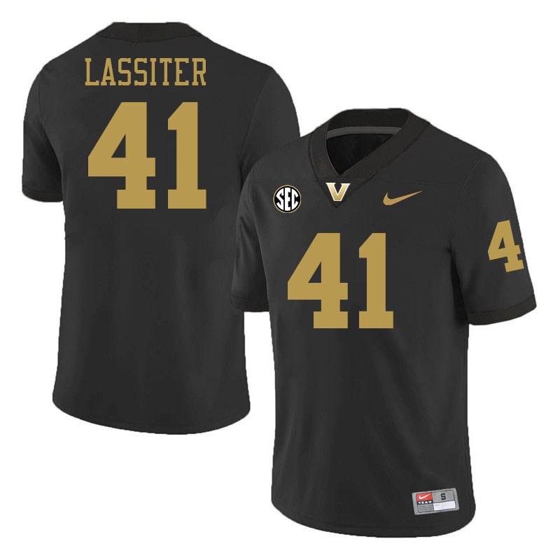 Jamezell Lassiter Jersey, Vanderbilt Commodores #41 Jamezell Lassiter Football Jersey, Uniforms-Alte